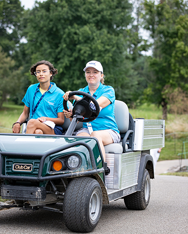 Volunteers on course and 7.13.21